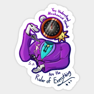 Ruler Of Everything Tally Hall Sticker